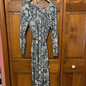 LuLaRoe Elegant Floral Long Sleeve Dress